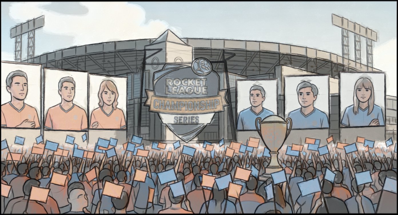 Video Games - Narrative - storyboard frame 1 by Dakota Warren